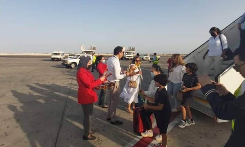 Photo of مطار شرم الشيخ الدولي يستقبل أولى رحلات الخطوط  الجوية الكويتية