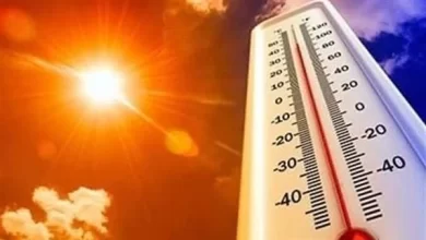 درجات الحرارة اليوم الاثنين 29/8/2022 .. جو صيفي والأرصاد تتوقع سقوط أمطار