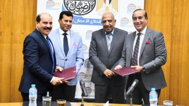 وزيرا قطاع الأعمال العام والشباب والرياضة يشهدان توقيع بروتوكول تعاون بين الوزارتين