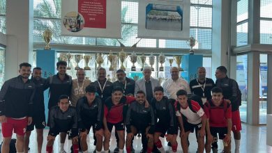 بعثة منتخب مصر تغادر للإمارات للمشاركة فى البطولة العربية للصالات