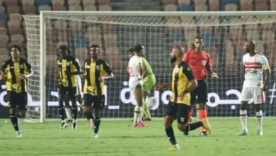 مباراة الزمالك والمقاولون