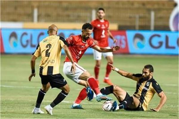 مباراة الأهلي والمقاولون العرب