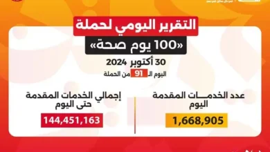 حملة «100 يوم صحة»