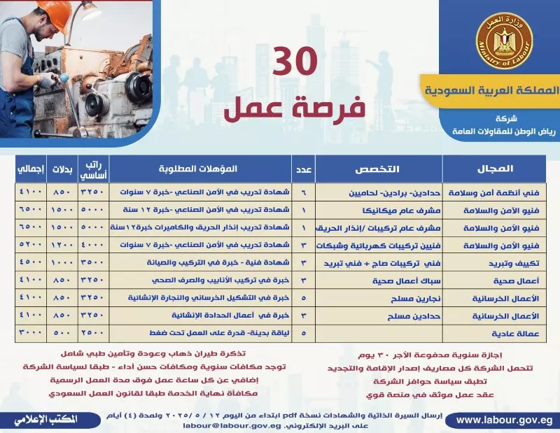 وزير العمل