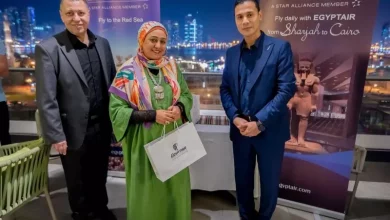 مكتب مصر للطيران بالشارقة