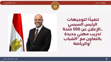 حصاد وزارة العمل
