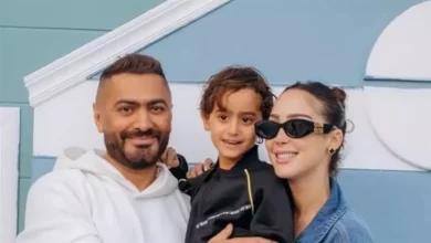 نجل تامر حسني