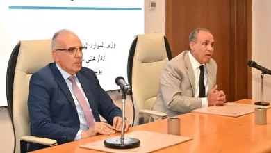 وزيرا الري والخارجية