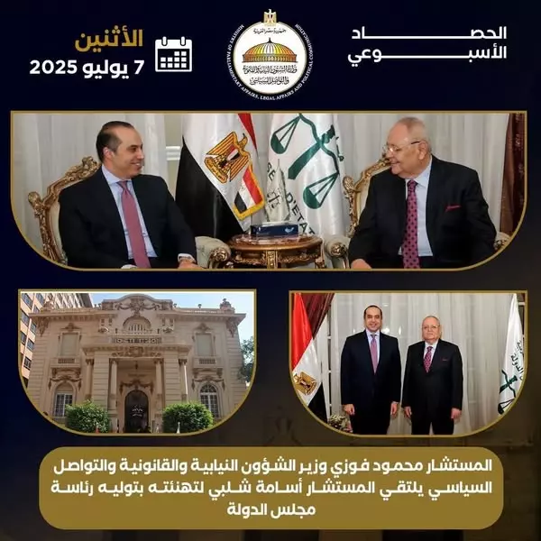 أنشطة وزير الشئون النيابية