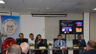 وزير الشباب والرياضة