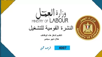 وزارة العمل