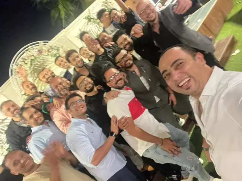 زفاف أحمد جمال