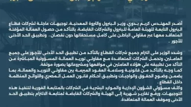 وزير البترول 