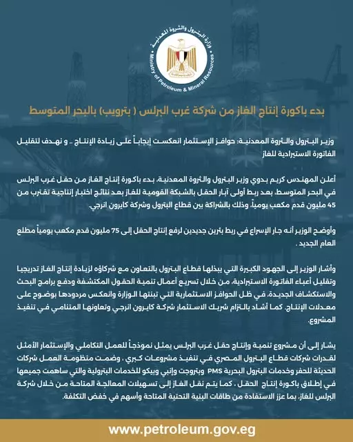 وزير البترول