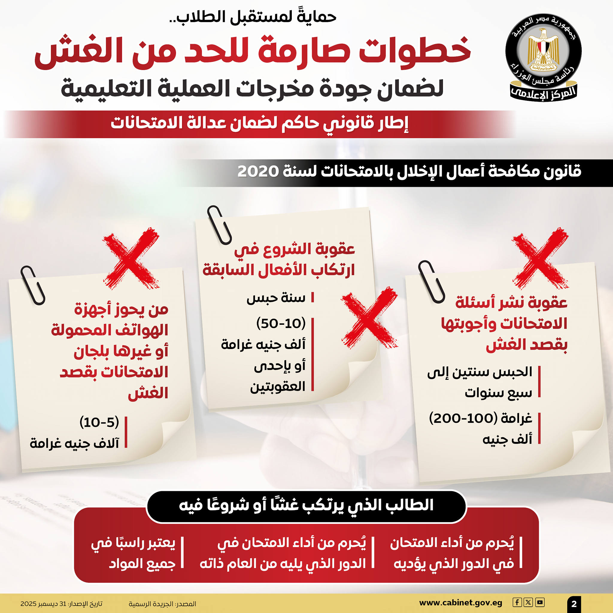 حمايةً لمستقبل الطلاب