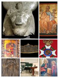 القطع الأثرية المختارة