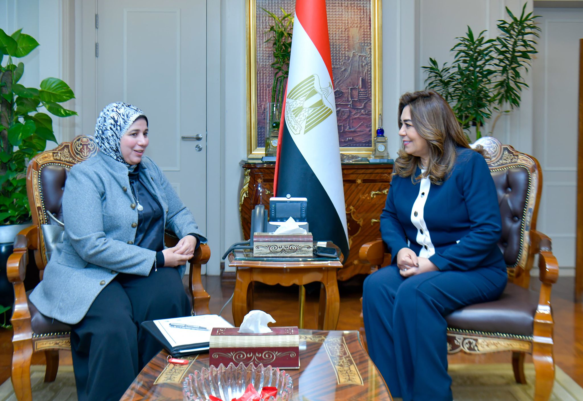 وزيرة التنمية