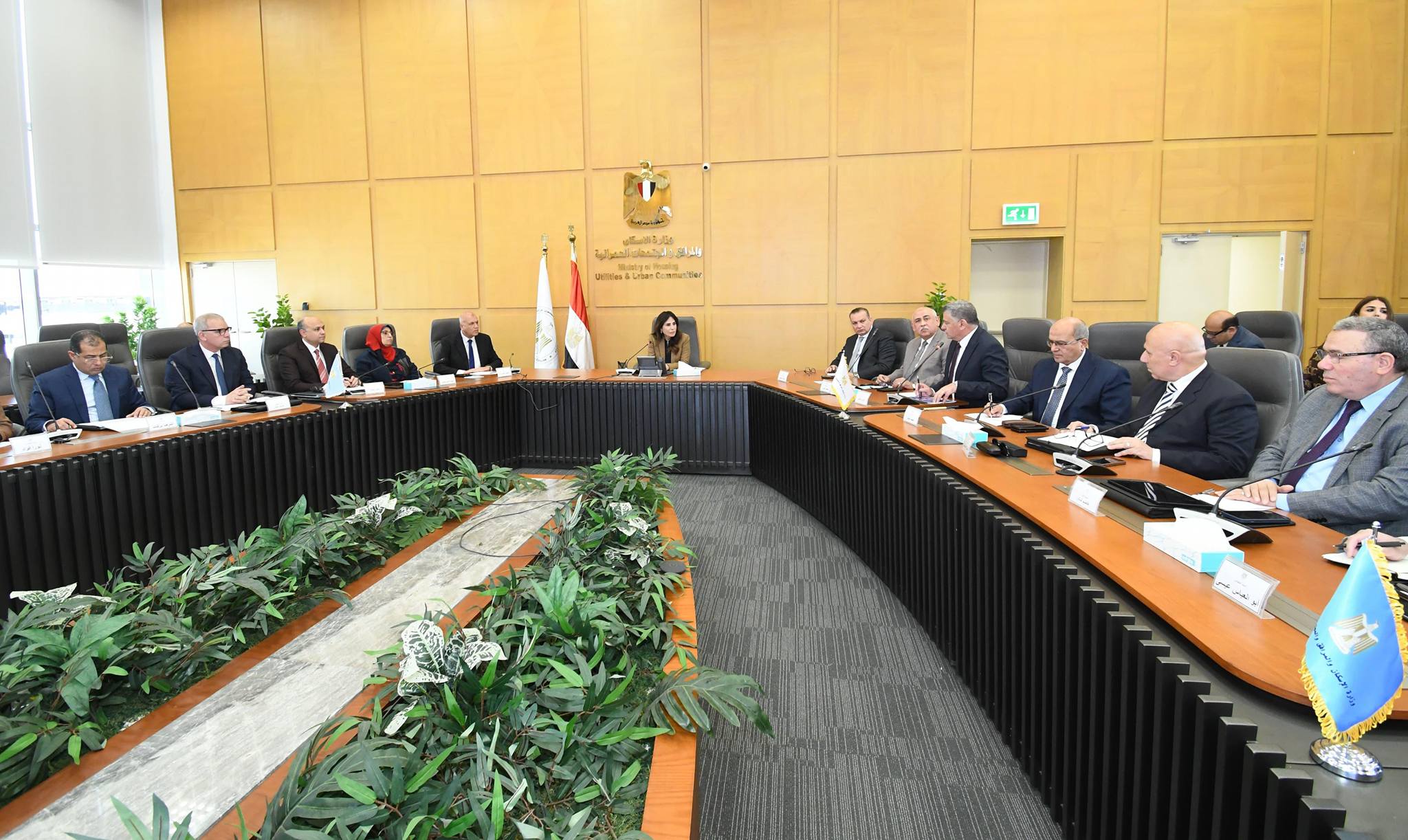 وزيرة الاسكان