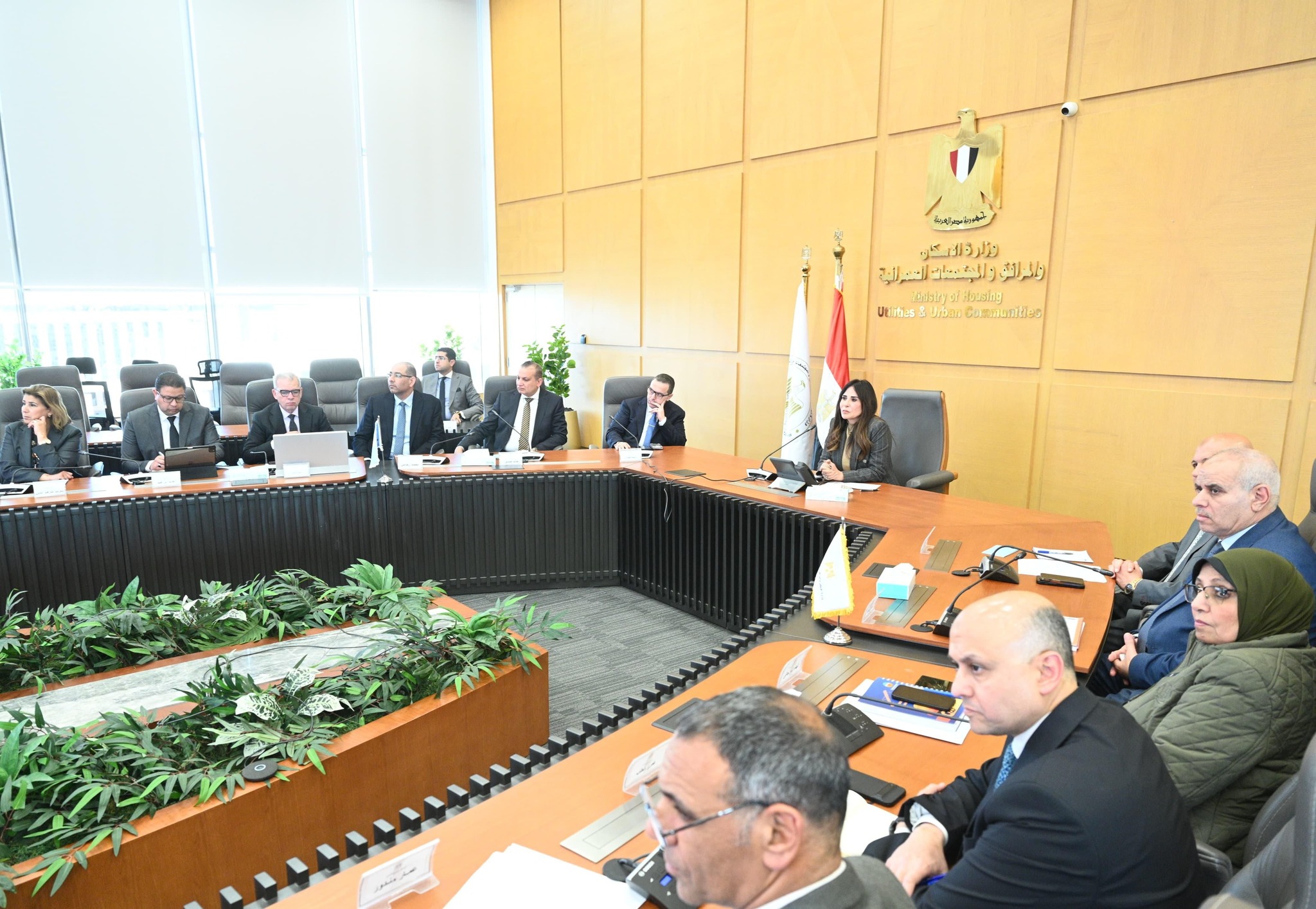 وزيرة الاسكان